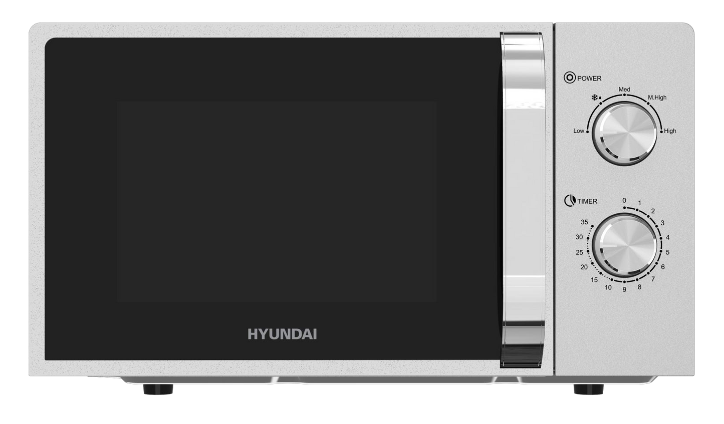 HYUNDAI HYMW-WLC20MXP01S MICROWAVE 20L 700W SILVER