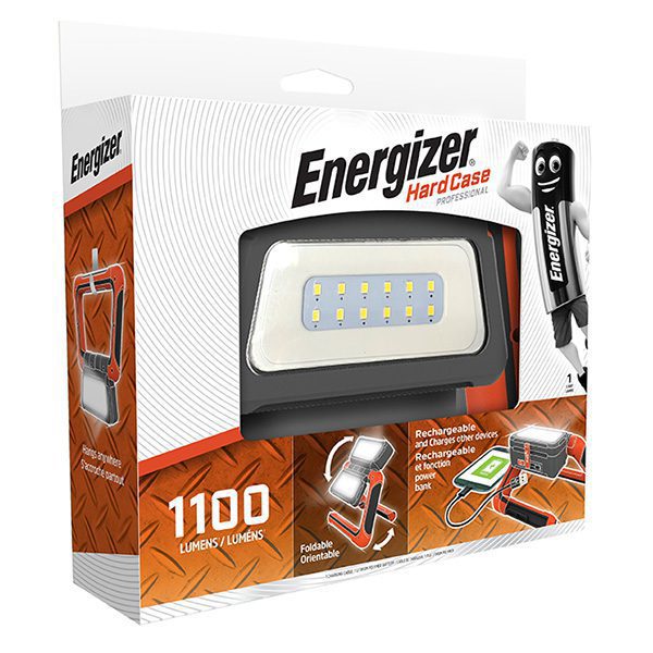 Energizer Hardcase Pro USB Rechargeable Light Panel 1100 Lumens