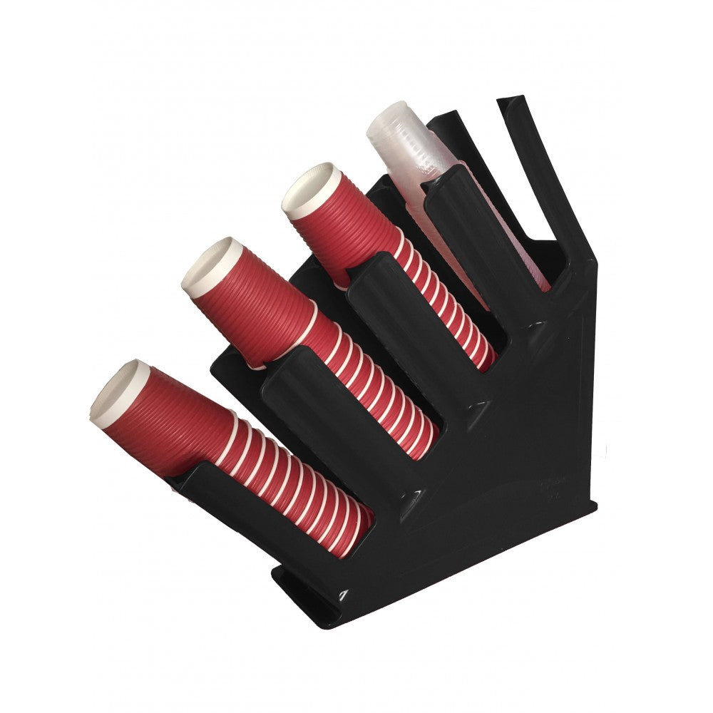 Colorato CLPCS-4B Plastic Cup Holder 4 Places