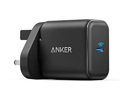Anker PowerPort III 25W USB-C Wall Charger with UK EU & US plug