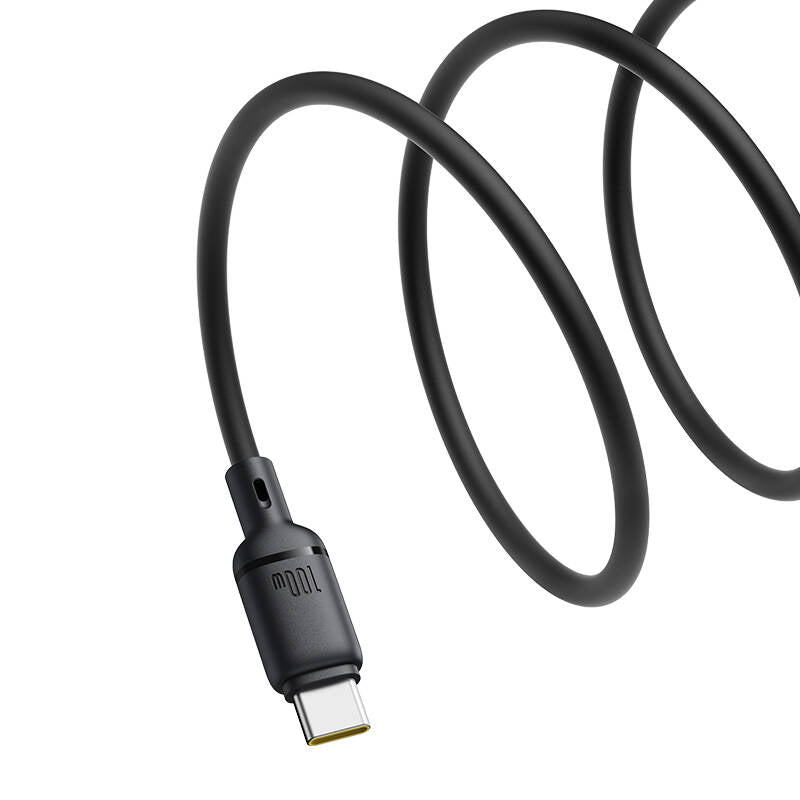 Baseus Cable USB-C to USB-A Silky Series 1.0m 100W Black