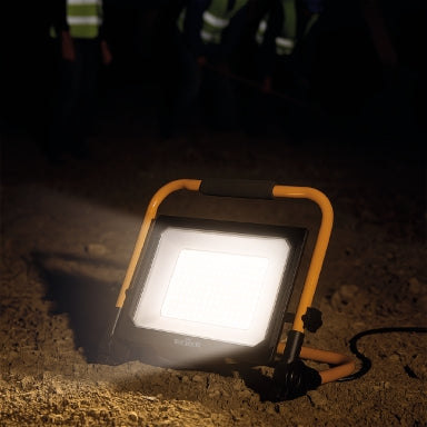 Rexer RX08030 Floodlight Portable Mains Powered 100W 4000k 11000 lms