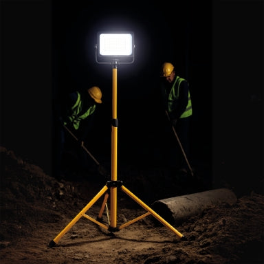 Rexer RX08050 Floodlight with Tripod Mains Powered 4000k 1 x 50W / 5500 lms