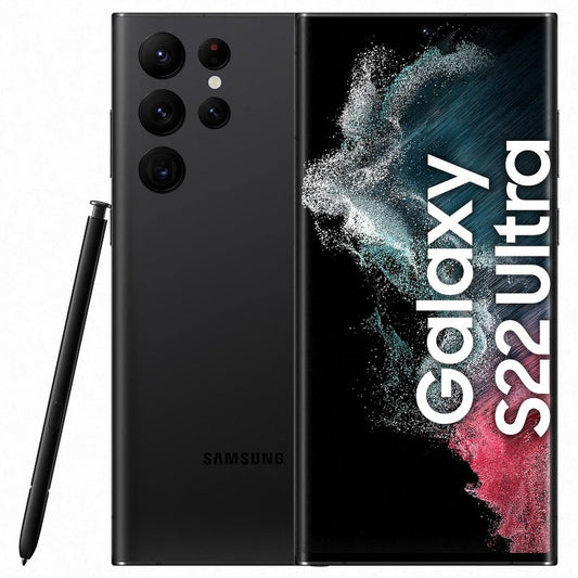 SAMSUNG GALAXY S22 Ultra 5G 8/128GB, S908 DS BLACK MOBILE PHONE