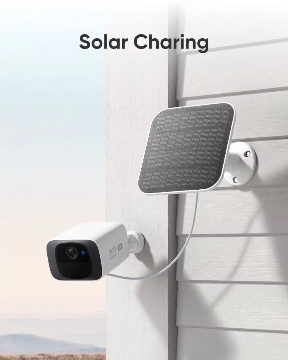Anker Eufy C210 4MP AI Camera with Solar Panel (Works with Homebase 3)