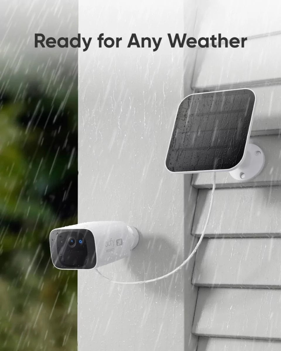 Anker Eufy C210 4MP AI Camera with Solar Panel (Works with Homebase 3)