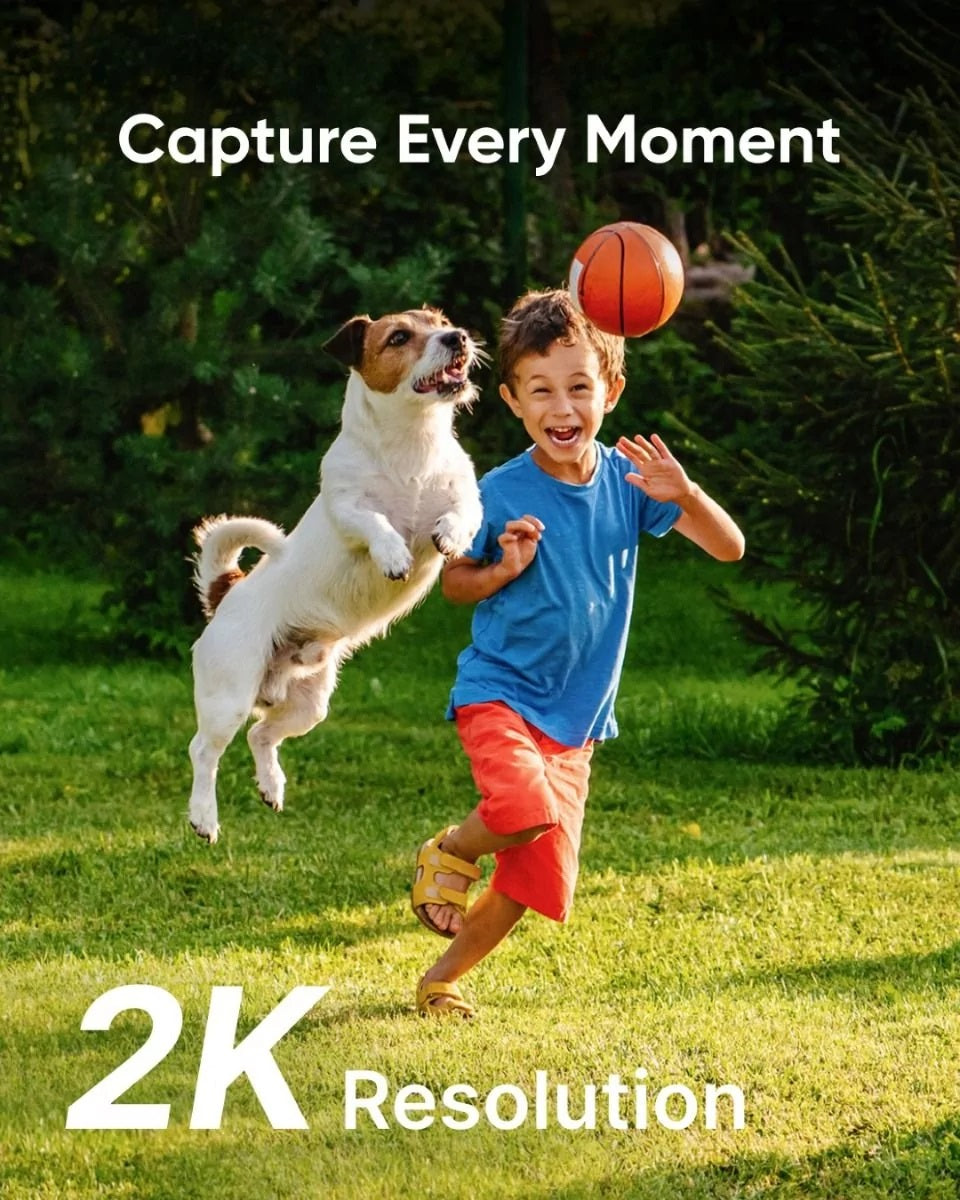 Anker Eufy C210 4MP AI Camera with Solar Panel (Works with Homebase 3)