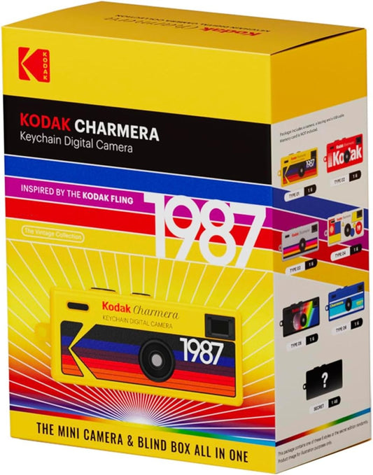 Kodak Charmera Keychain Digital Camera 1.6 Megapixels, Micro SD Card Slot
