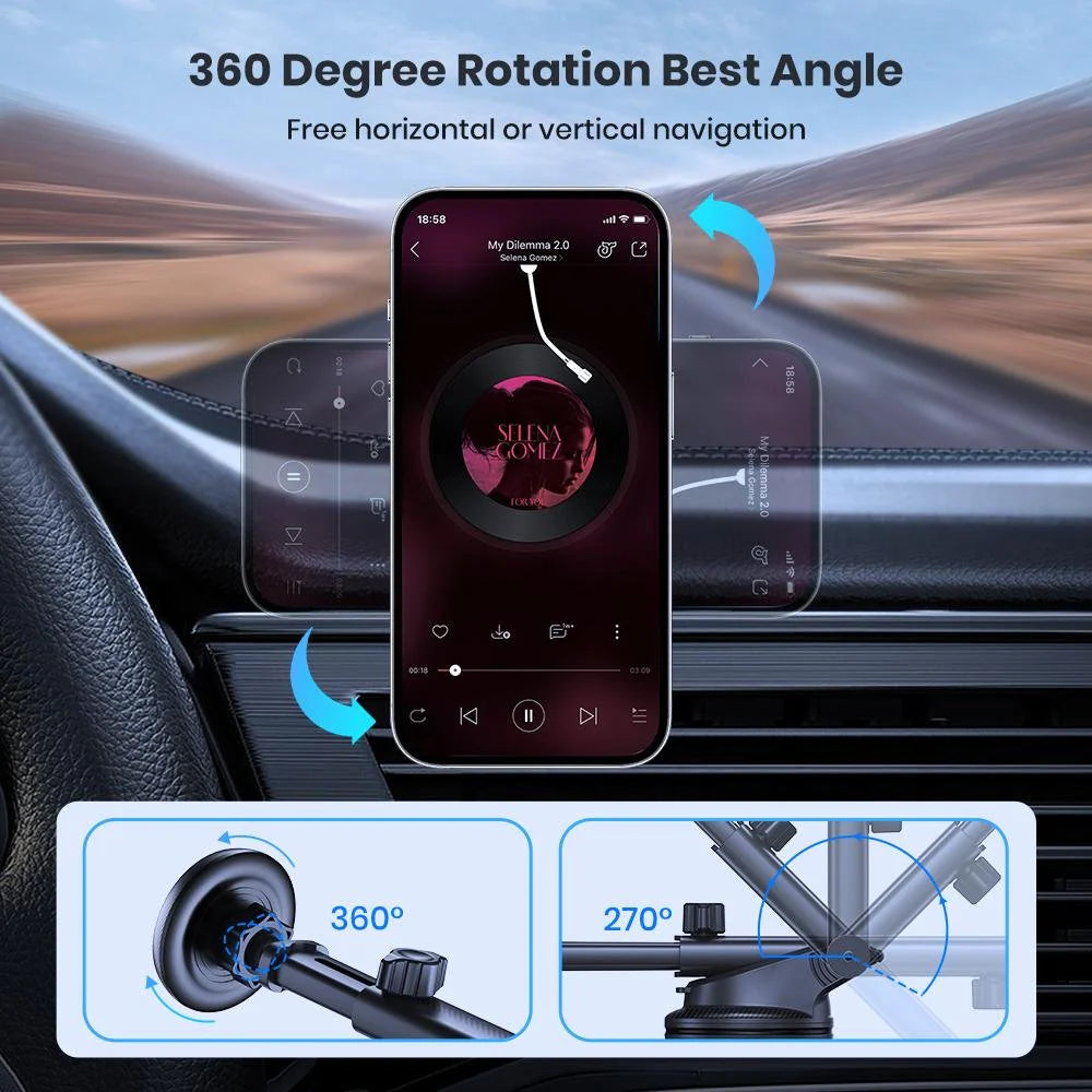 TOPK D49N Magsafe Phone Mount For Car Dashboard