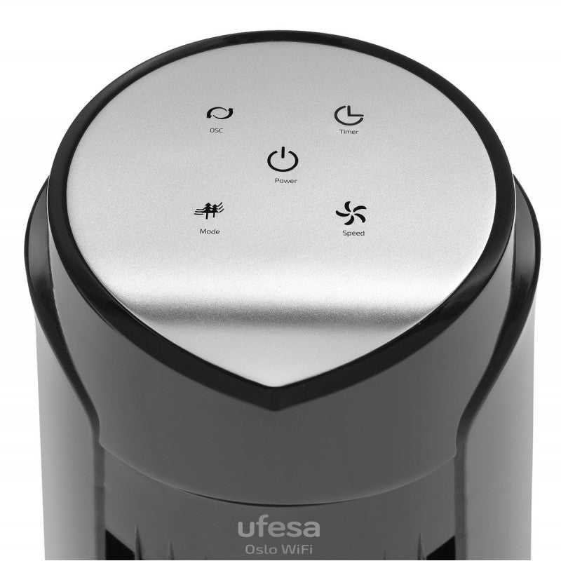 UFESA TW1700 OSLO WIFI TOWER FAN 45W BLACK