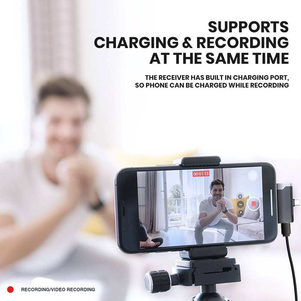 SonicGear WLM3000 DUO Wireless 2x Lavalier ClipOn Microphones