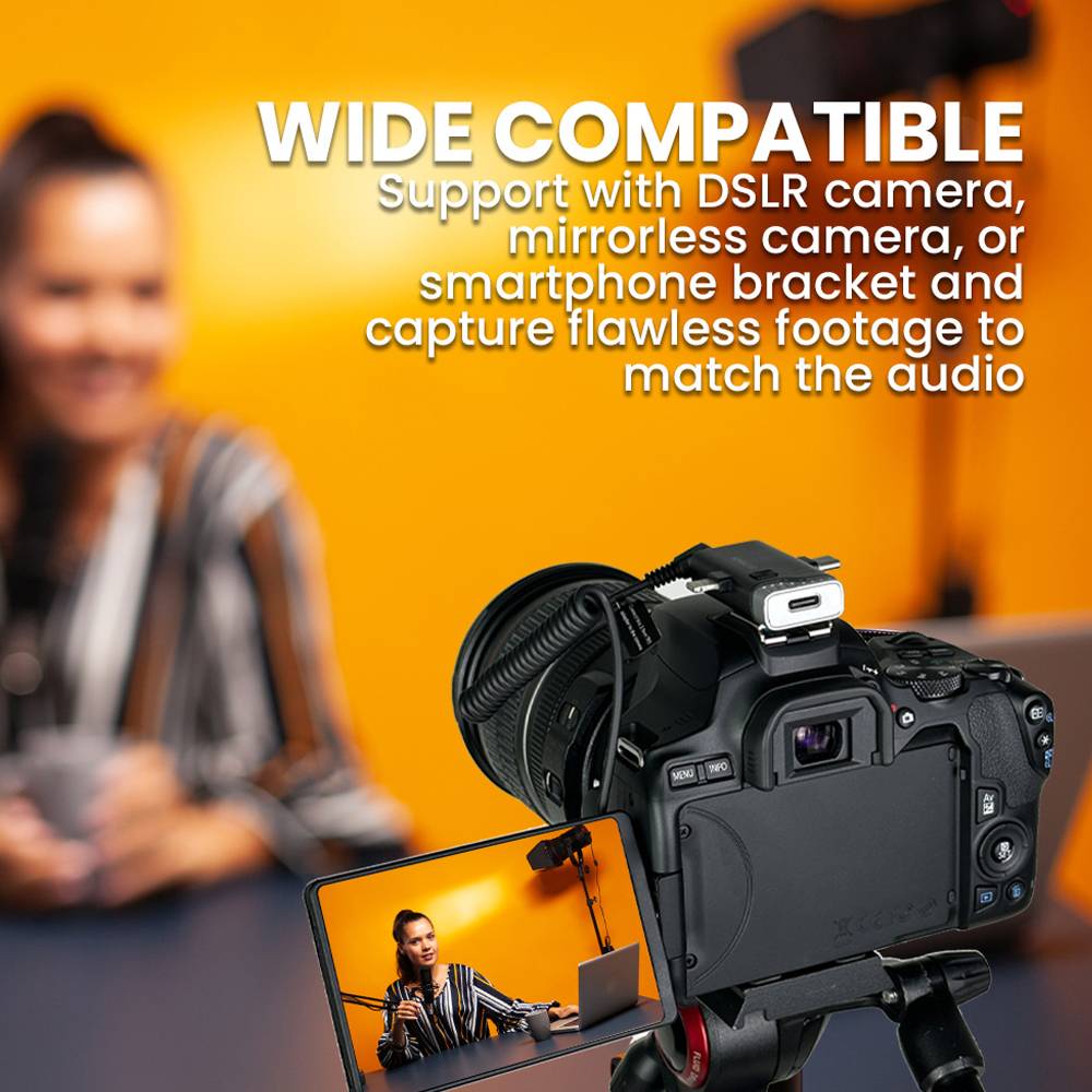 SonicGear WLM3000 DUO Wireless 2x Lavalier ClipOn Microphones