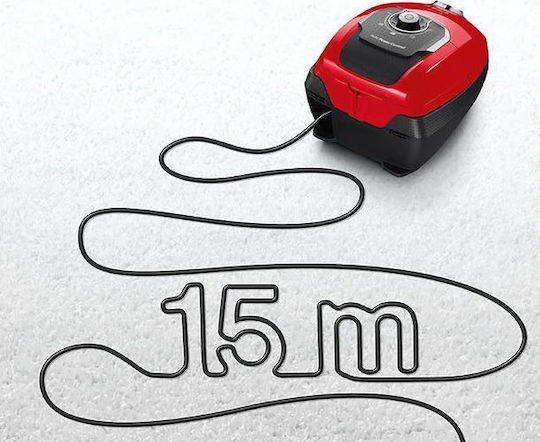 Bosch BGL8PET2 Bagged Vacuum Cleaner 650W 5lt Red