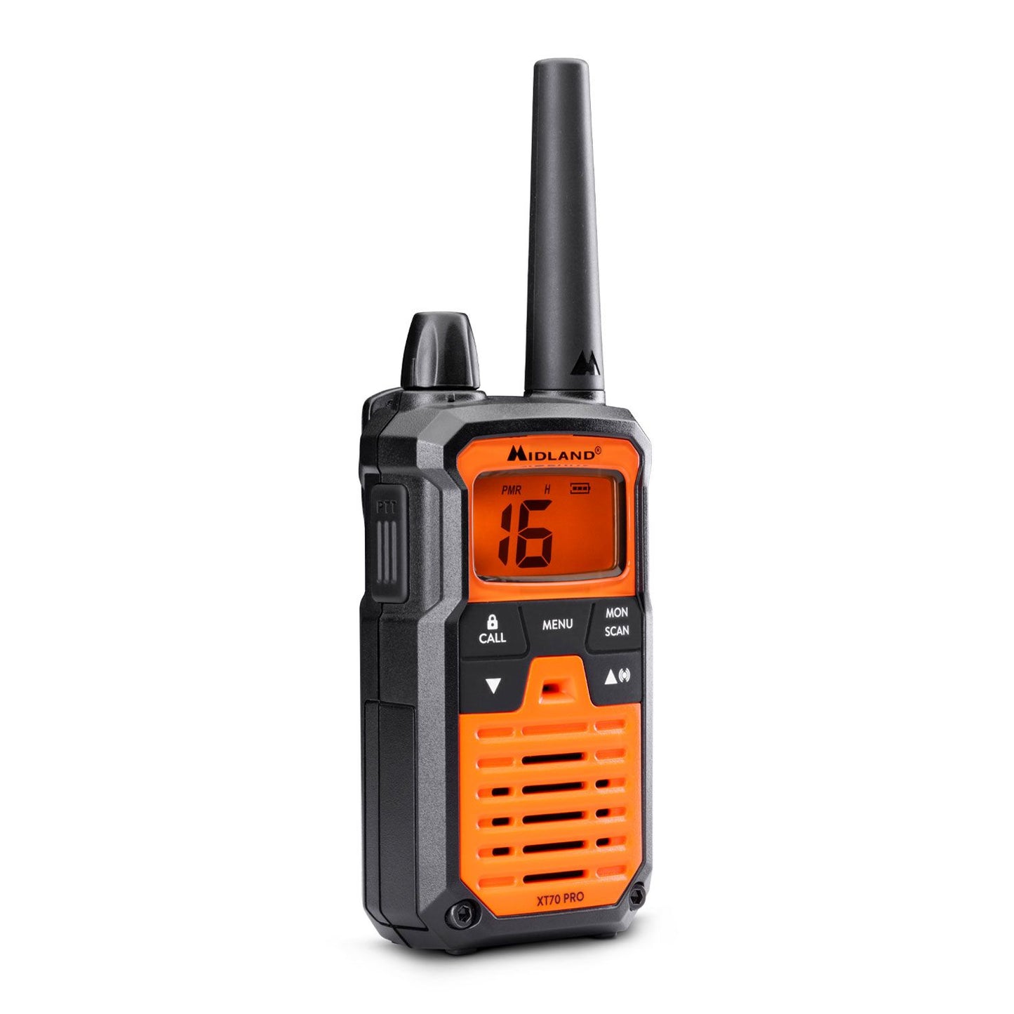 Midland XT70 Pro Hobby & Work Radio Walkie Talkies incl 2x Earphones, 2x Lanyards & Carry Case