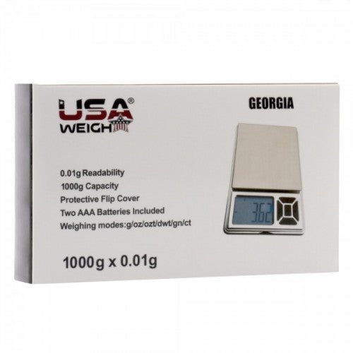 USA WEIGH GEORGIA 08574G Accurate Digital Scale 0.1g