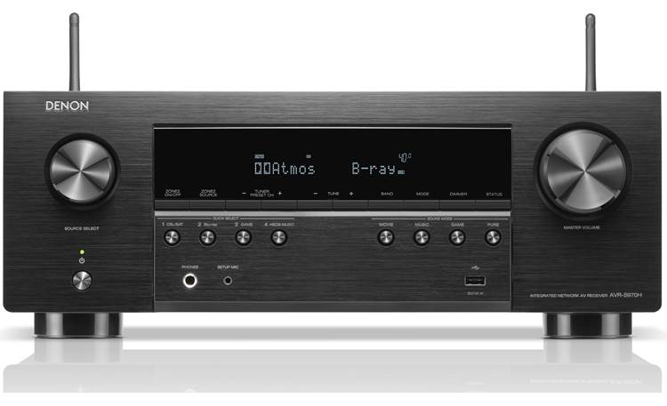 DENON AVR-S970H 8K video and 3D audio experience from a 7.2 channel receiver