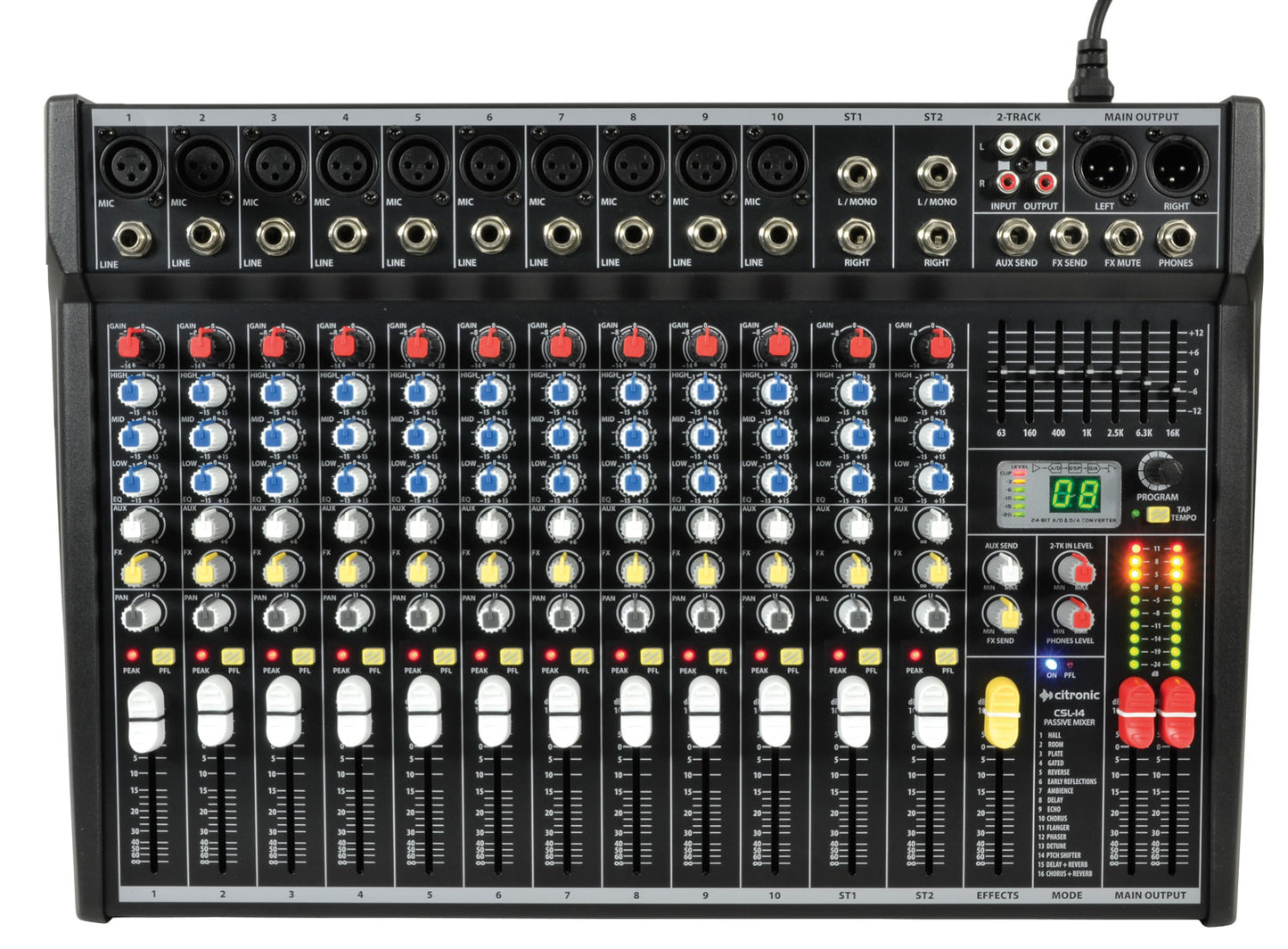 Citronic CSL-14 v2 Mixing Console 14 inputs 170.855UK