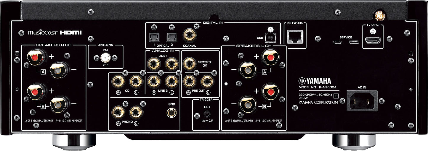 YAMAHA R-N2000A B/PB High End MusicCast Radio Amplifier