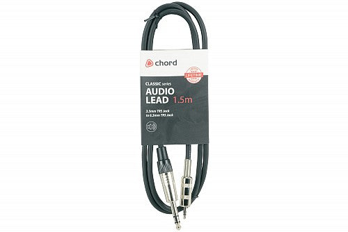 Chord Classic 6.3mm to 3.5mm 1.5m 190.012UK