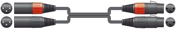 Chord Classic 2 XLRF-2 XLRM 0.75m 190.028UK