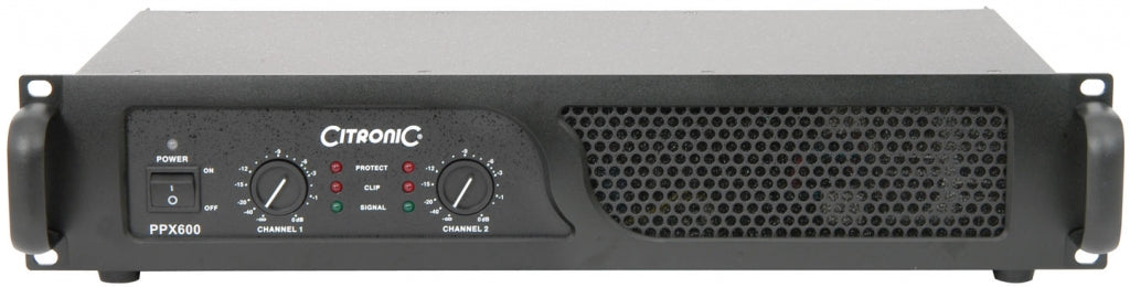 Citronic PPX600 2U Amplifier 2x200W RMS 172.206UK