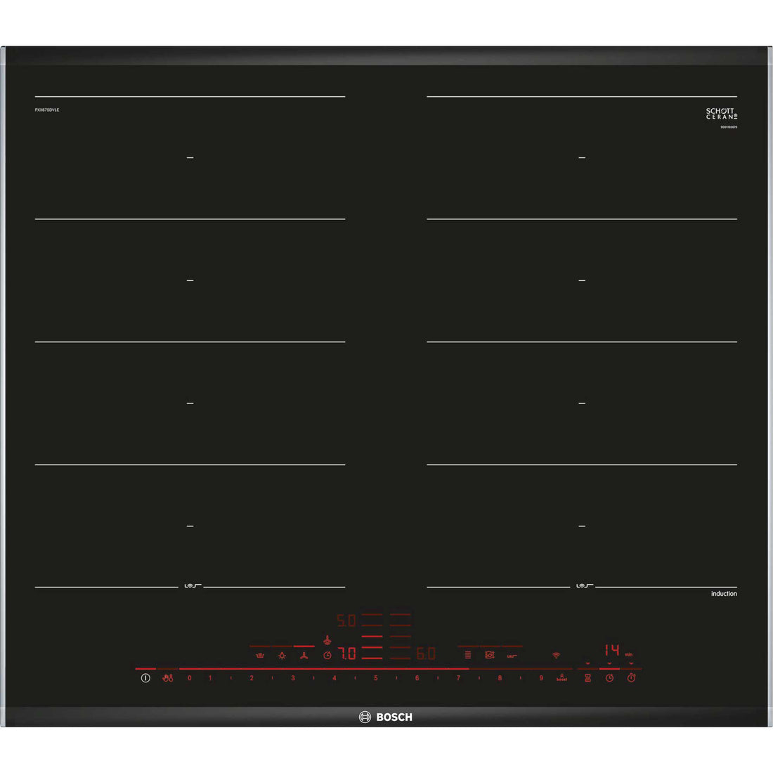 BOSCH PXX675DV1E Flex Serie|8 Induction Hob – Rolls Technology Store ...