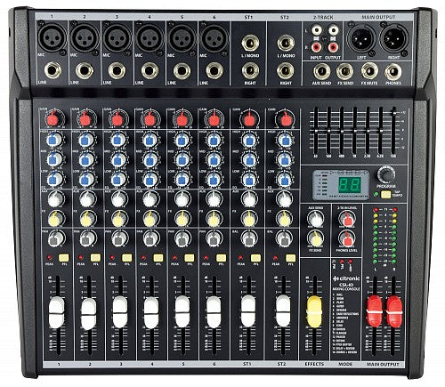 Citronic CSL-10 v2 Mixing Console 10 inputs 170.853UK