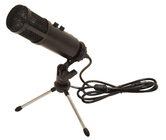 Citronic CU-POD USB Podcast Mic with Stand 173.632UK