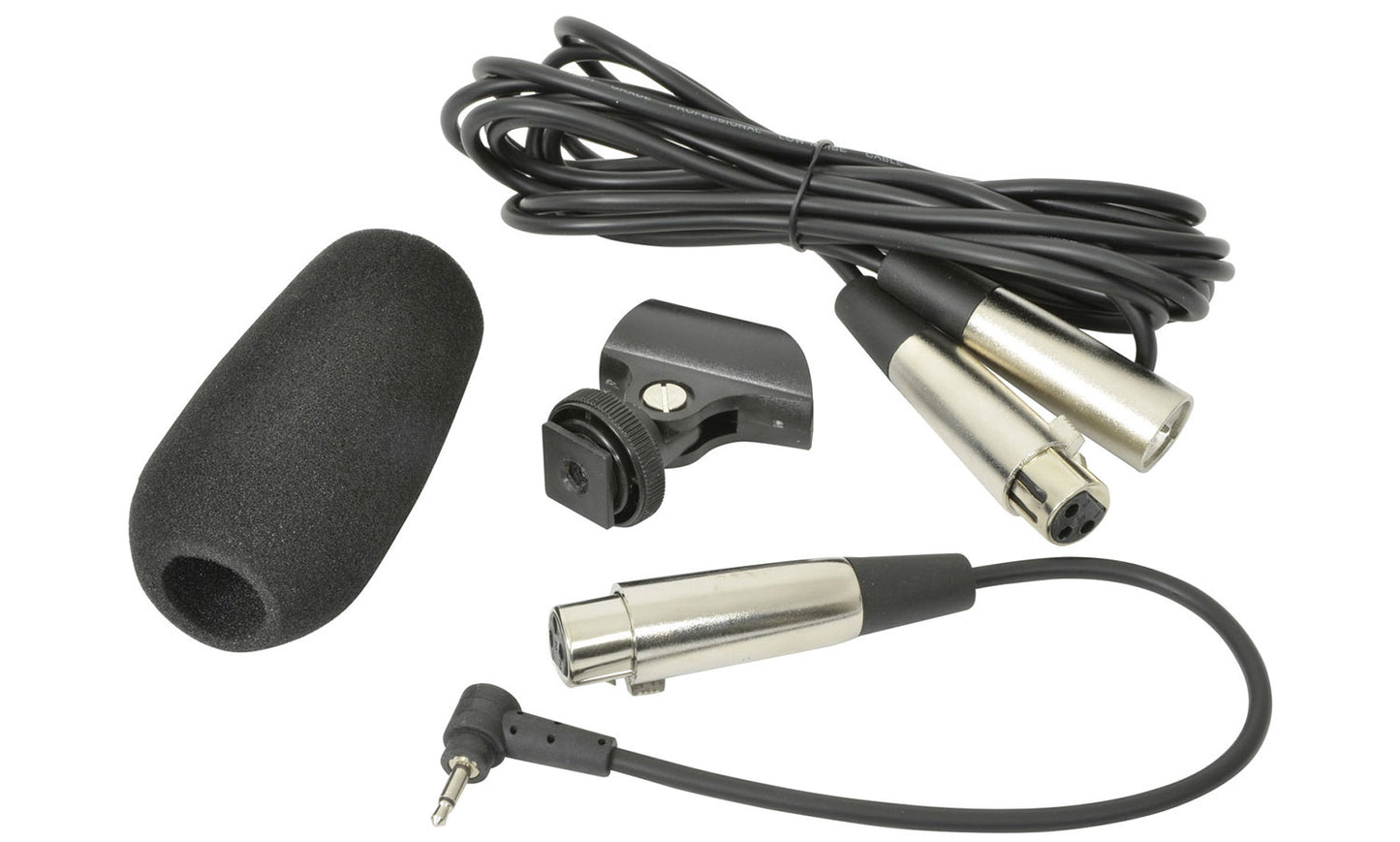 QTX SG300 Shotgun Microphone with Battery Short 173.638UK