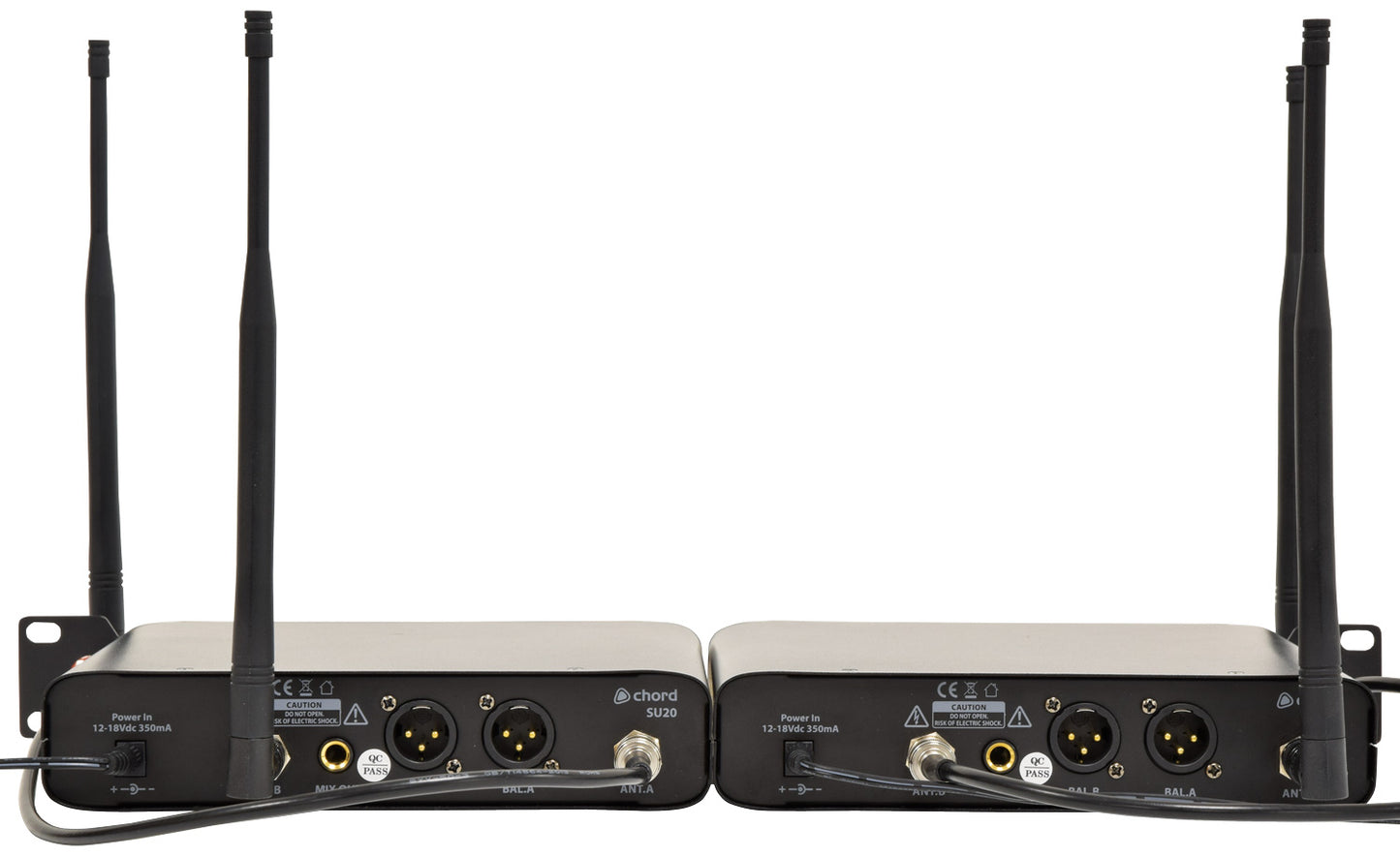 Chord SU20 RG Handheld UHF Mics 863.42+864.3 171.907UK