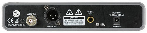 Chord NU1-H UHF Wireless Handheld Microphone 863.1MHZ 171.981UK