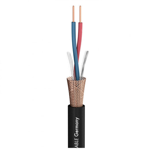 SOMMER Cable Microphone Cable Stage 22 Highflex; 2 x 0,22 mm²; PVC Ø 6,40 mm 100m