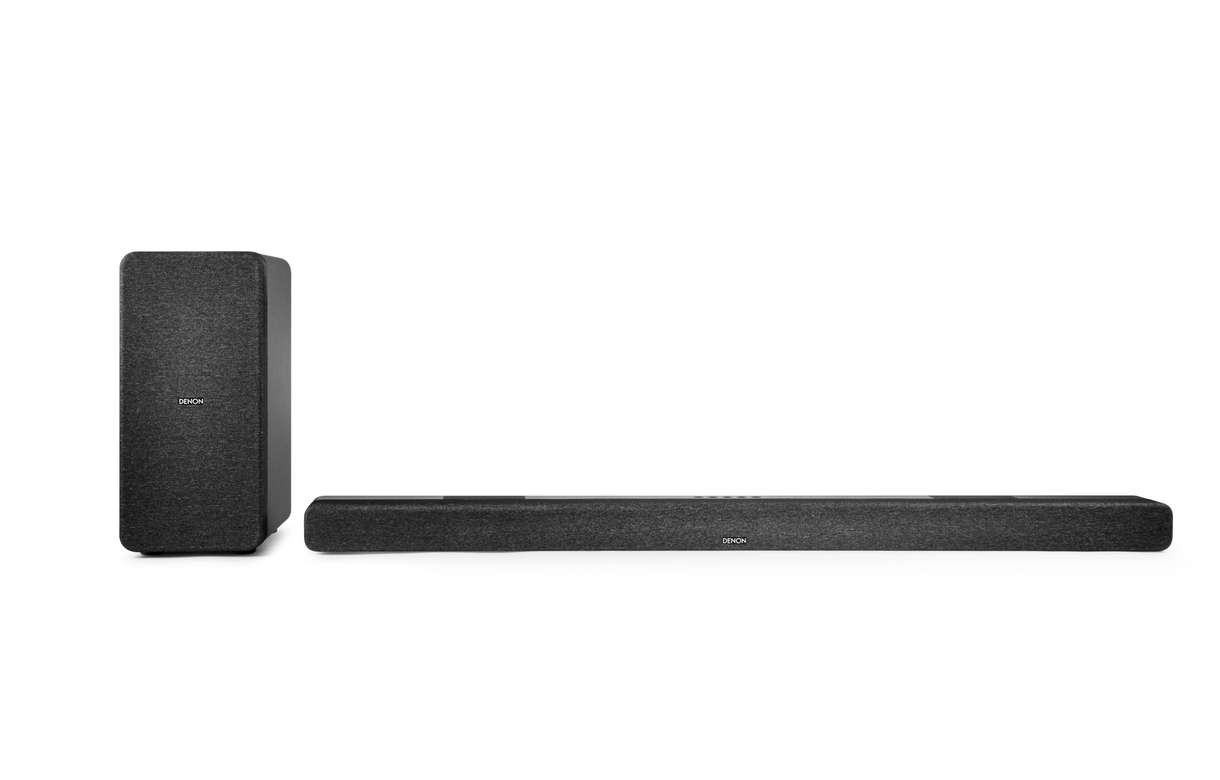 DENON DHT-S517 Sound bar with Dolby Atmos, Bluetooth and included Subwoofer