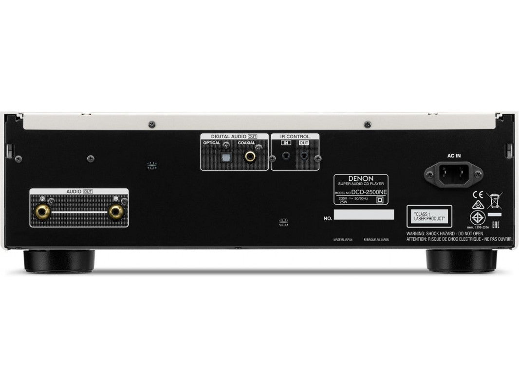 DENON DCD-2500NE Flagship Super Audio CD Player with Advanced AL32 Processing Plus