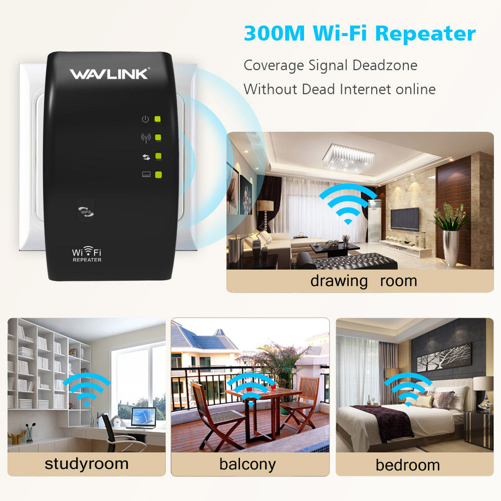 WavLink WN518W2 N300 WiFi Range Extender/AP UK