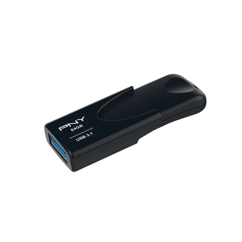 PNY Attache 4 USB 3.1 Stick 64GB Black