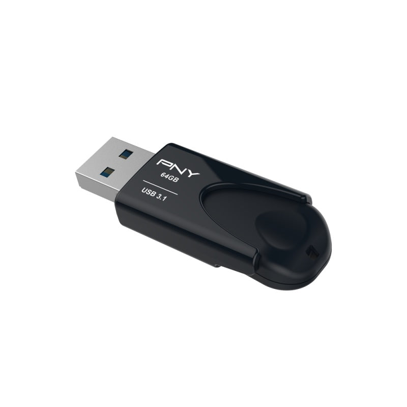 PNY Attache 4 USB 3.1 Stick 64GB Black