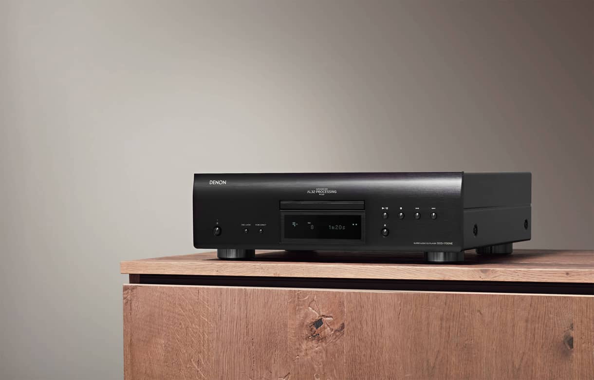 DENON DCD-1700NE CD/SACD player with Advanced AL32 Processing Plus