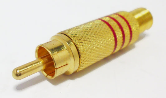 DigitMX DMX-RCAR RCA Plug Gold Red