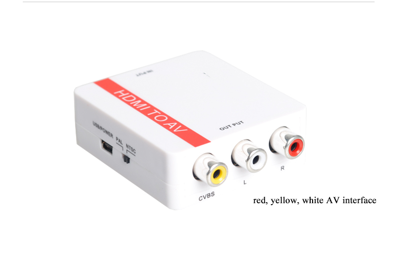 DigitMX DMX-CHAV5 HDMI to AV Converter USB