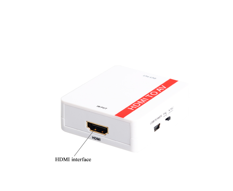 DigitMX DMX-CHAV5 HDMI to AV Converter USB