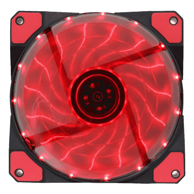 Gamemax GMX AF12R Red Led Fan