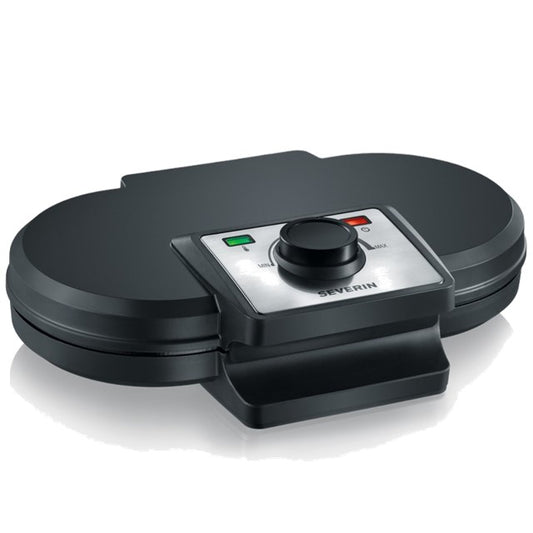 SEVERIN WAFFLE MAKER DOUBLE, BLACK