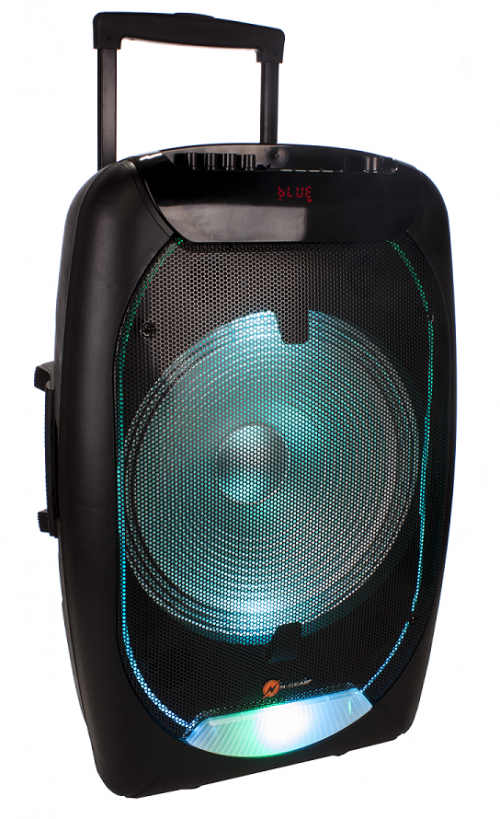 N-Gear FLASH1510 15'' Portable Karaoke Speaker BT/USB/Mic