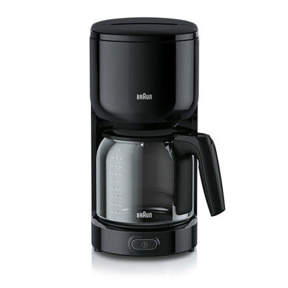 BRAUN 3108- KF3120 Filter Coffee Maker, Black