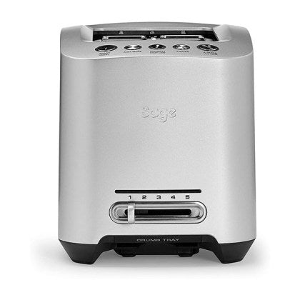 SAGE BTA825UK The Smart Toast Toaster, Silver