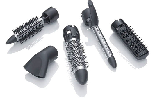 SEVERIN HOT AIR CURLER SET 6 IN 1, BLK-PURPLE, 700W
