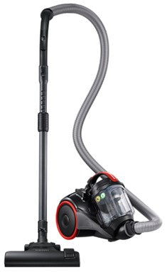 SAMSUNG VACUUM CLEANER WITH BUCKET, BAGLESS, 550W, A+, 1.3L, CYCLONE FORCE, BLACK/RED