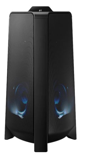 SAMSUNG SOUND TOWER BLUETOOTH 500W, CHANNEL 2, 4 SPEAKERS, AUDIO X2, USB X2, BLACK