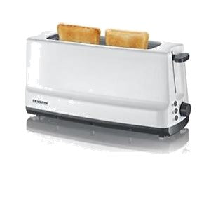 SEVERIN TOASTER, 2 SLICES, 800W, WHITE